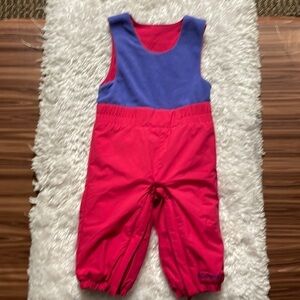 COLUMBIA Nylon Ski Bib Size 12-18M
